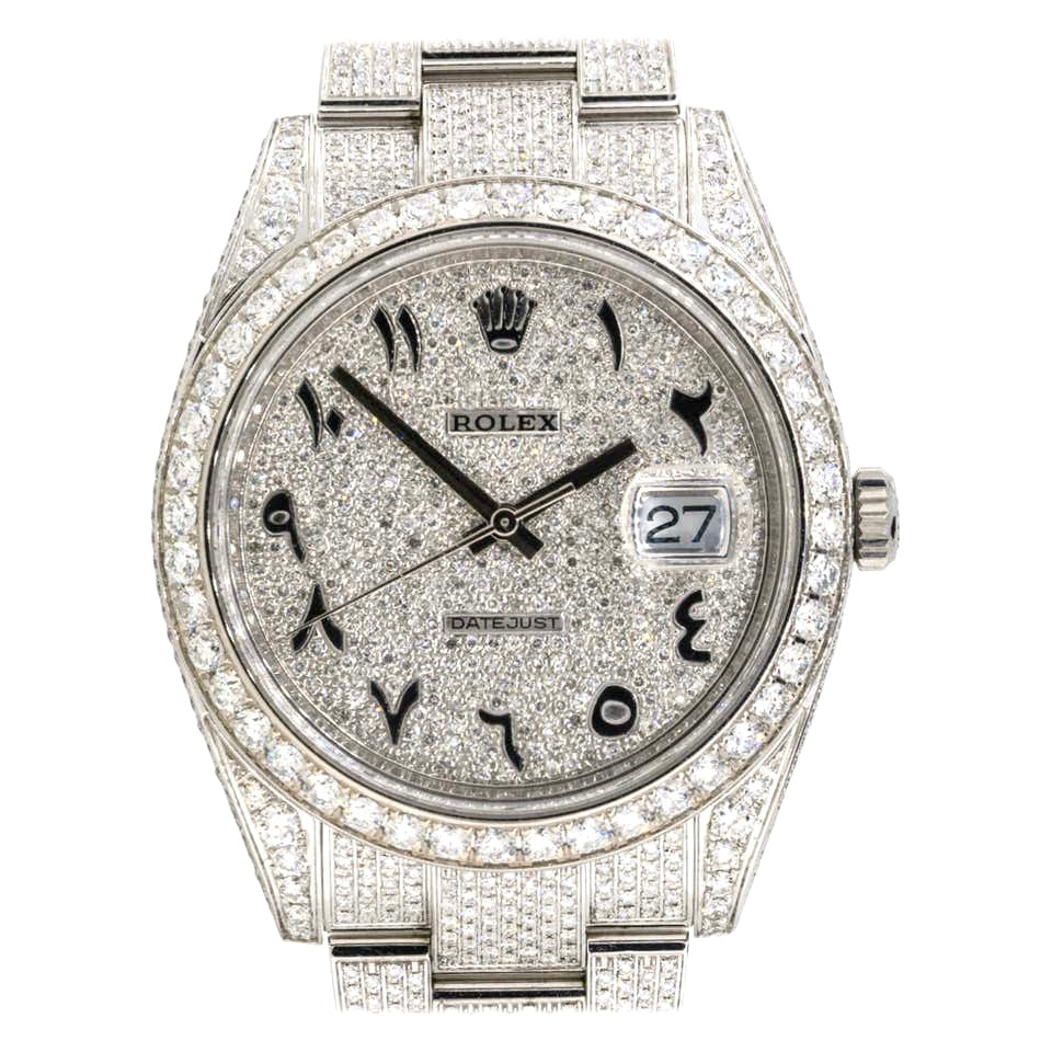 Rolex Datejust 41mm Natural Diamonds